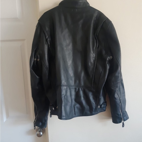 Motorcycle leather jacket - Picture 2 of 8